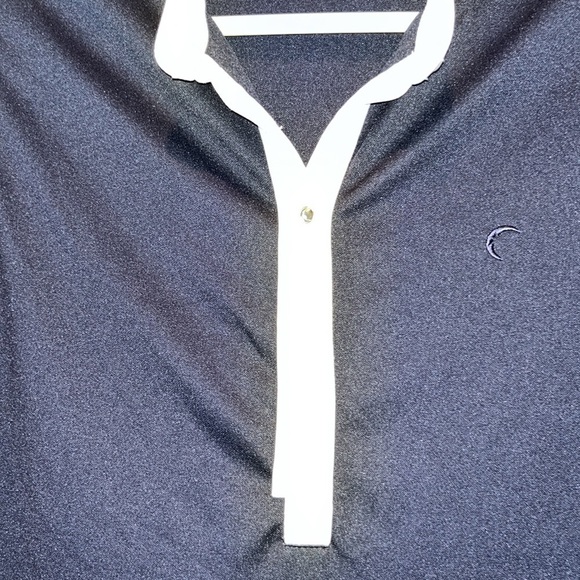 Navy ZYIA tennis golf athleisure dress sporty preppy country club size XL - Picture 3 of 12